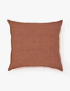 Montauk 28" X 36" Oversized Pillow, Terracotta By Pom Pom At Home
