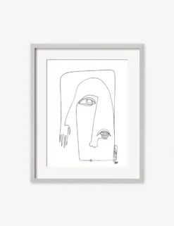 Picasso Print By Damienne Merlina -Home Decor Sale picasso silver frame 1 scaled