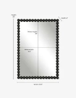 Whipple Rectangle Mirror -Home Decor Sale 09789 2 DIMS 3c01430f 00e6 4148 9acb f45b1d6e7ec7