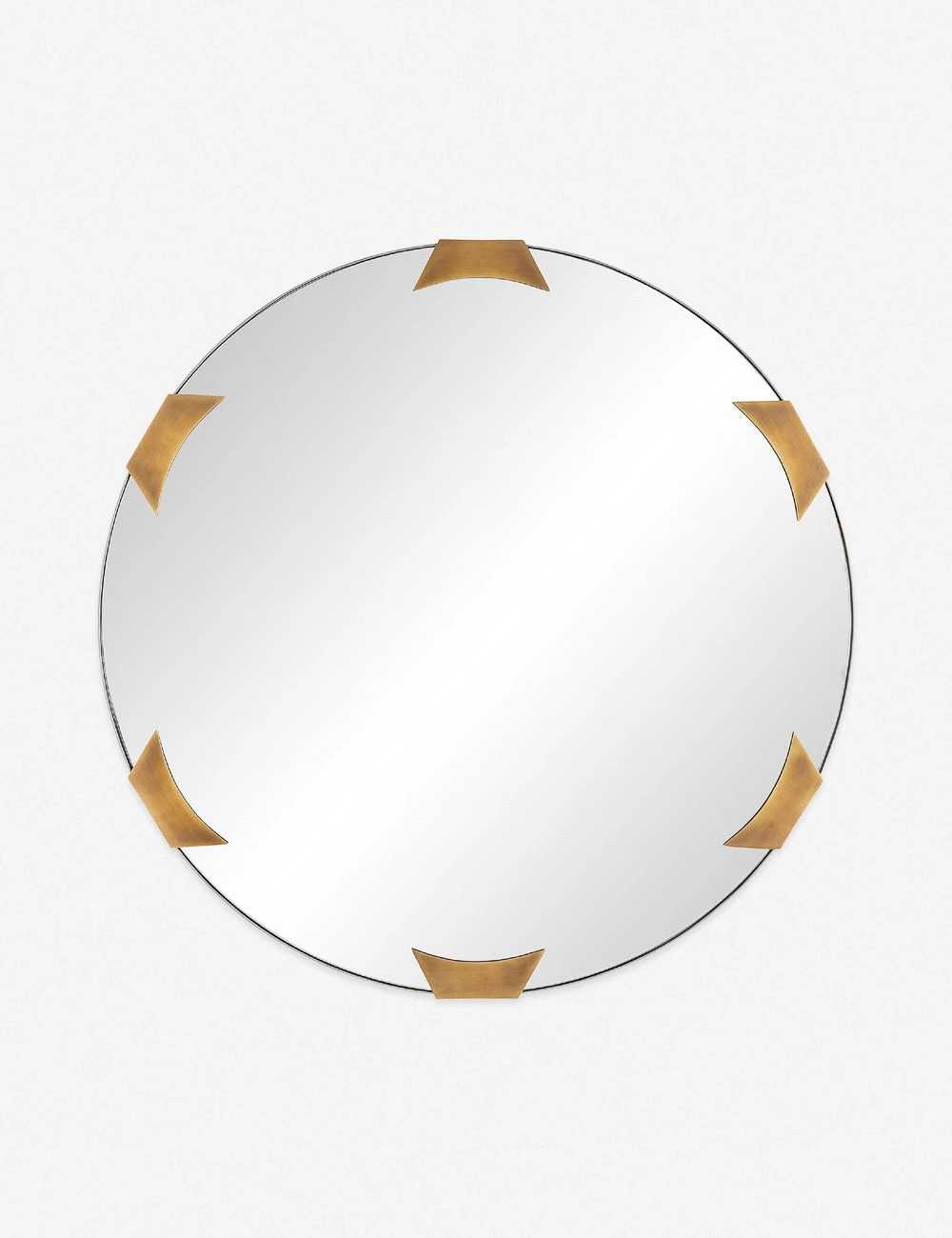 Arteriors Kris Round Mirror 1 Arteriors Kris Round Mirror